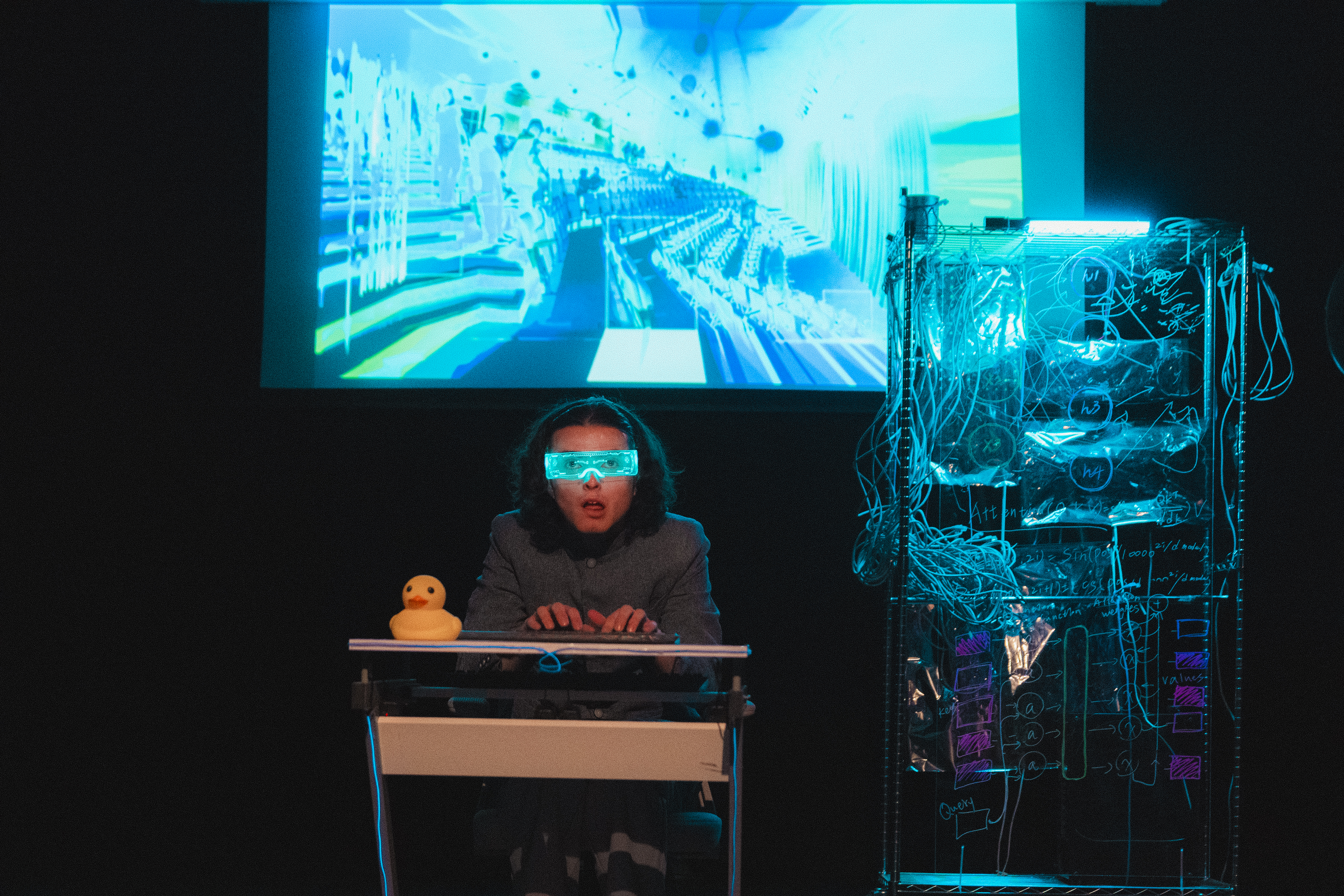 AI: Save Our Souls promotional photo at the 2025 Edinburgh Fringe